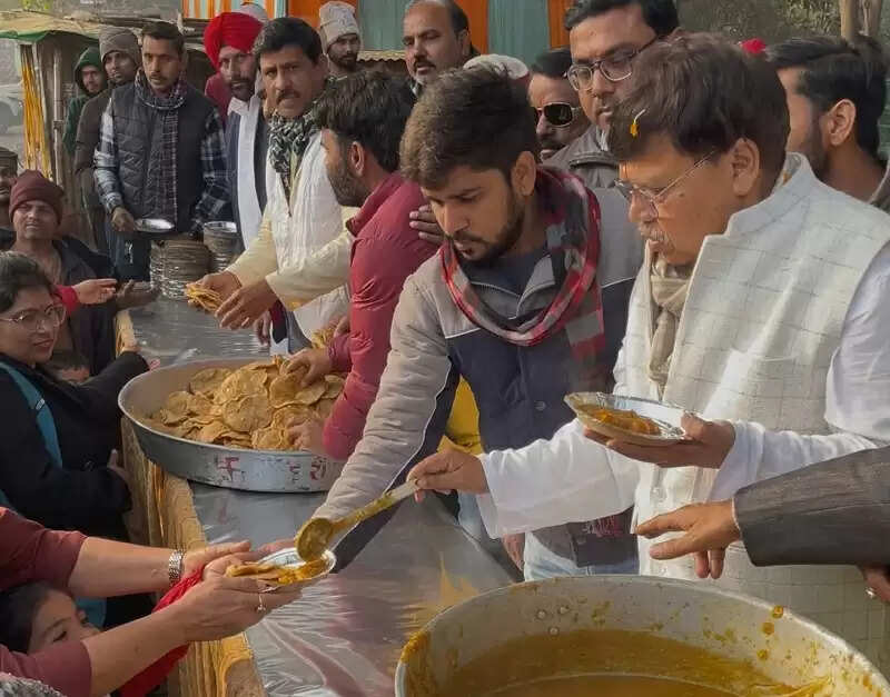 ग्वालियरः स्वच्छता, प्रदूषण और नशा मुक्ति के लिए अखण्ड सीताराम धुन का समापन
