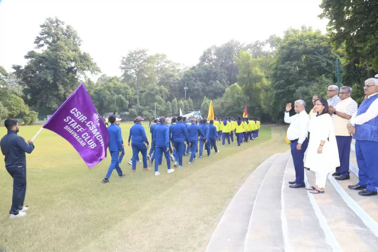 Shanti Swaroop Bhatnagar cricket and volleyball match inaugurated