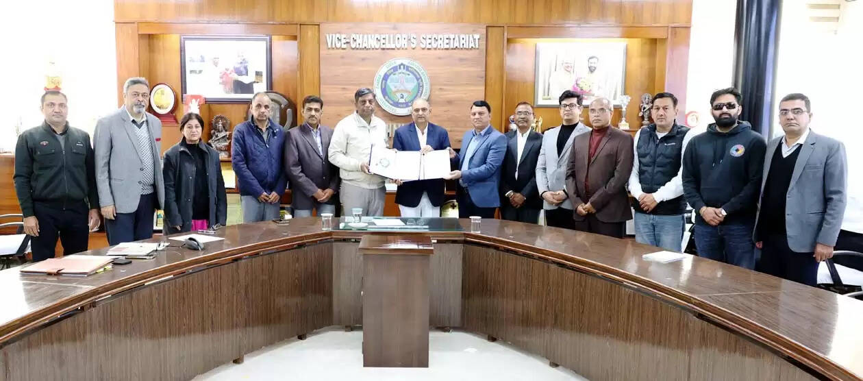 हिसार : एचएयू ने बाजरा की एचएचबी-299 के लिए प्राइवेट सेक्टर की कंपनी से किया समझौता