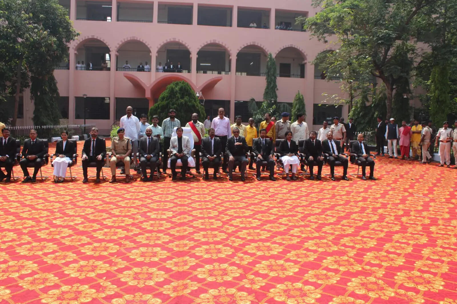 न्यायमूर्ति दीपक रौशन ने किया वीडब्ल्यूडीसी के भवन निर्माण के लिए भूमि-पूजन