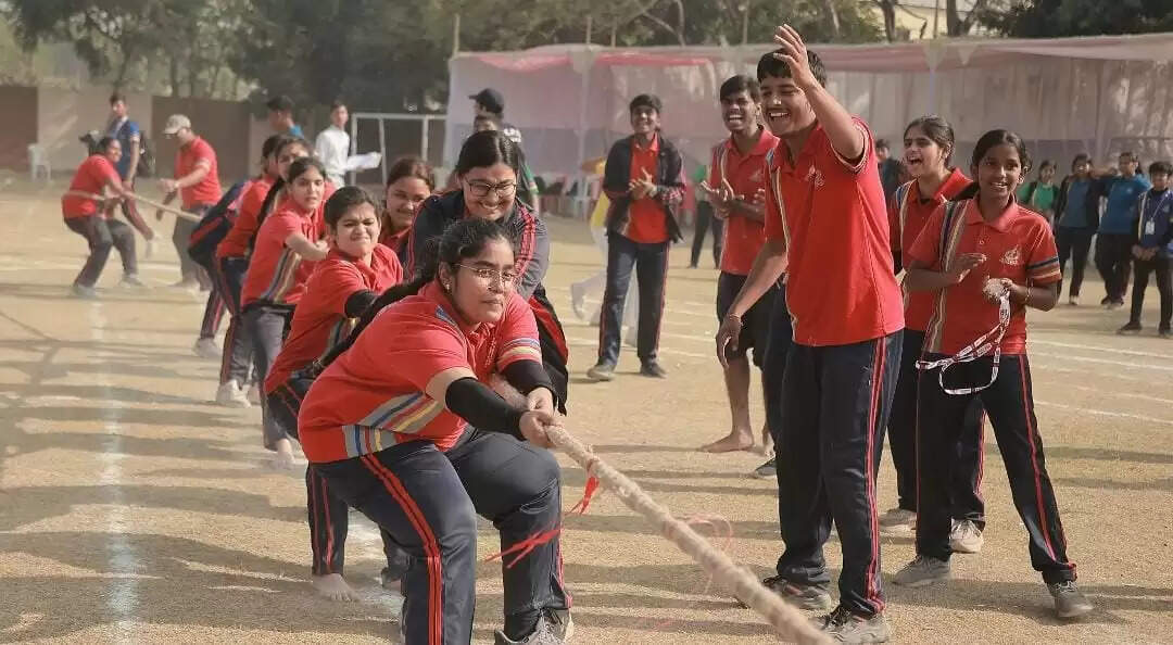 न्यू एरा प्रोग्रेसिव स्कूल में वार्षिक खेलकूद ‘द मावेरिक्स’ का भव्य आयोजन