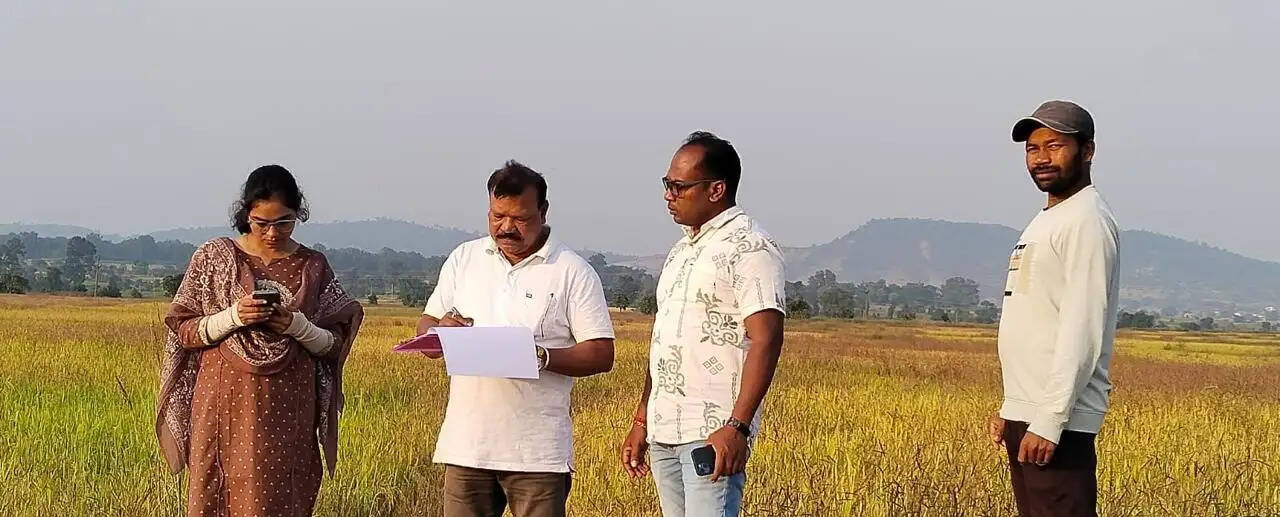 बलरामपुर में खेतों तक पहुंचा राजस्व अमला, गिरदावरी और डिजिटल क्रॉप सर्वे का किया सत्यापन