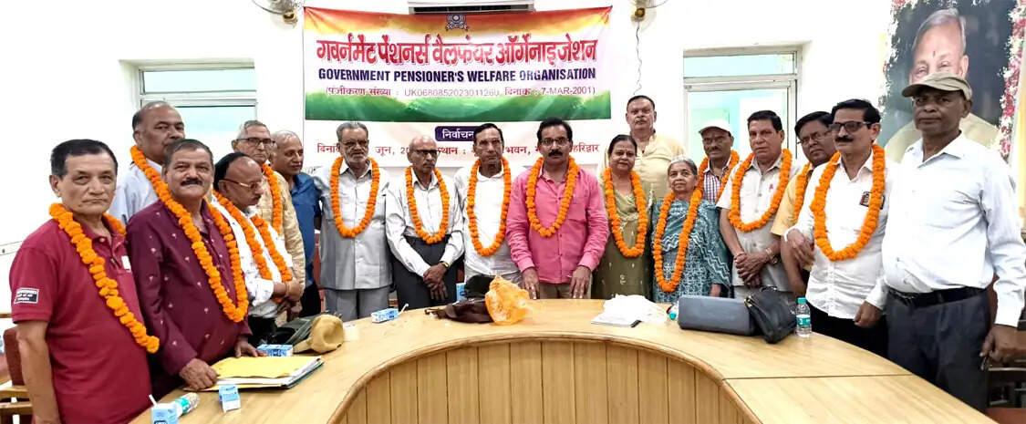 गवर्नमेंट पेंशनर्स वेलफेयर ऑर्गेनाइजेशन के चौ. ओमबीर बने अध्यक्ष