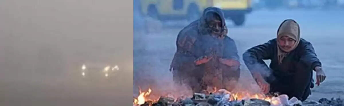 बलरामपुर : घने कोहरे की गिरफ्त में रामानुजगंज, शीतलहर से जनजीवन प्रभावित