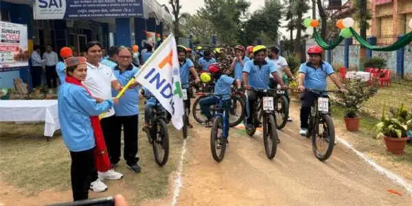 फिट इंडिया मूवमेंट के तहत ‘संडे ऑन साइकिल’ कार्यक्रम का आयोजन, रेस्लर बबिता फोगाट रही मुख्यातिथि