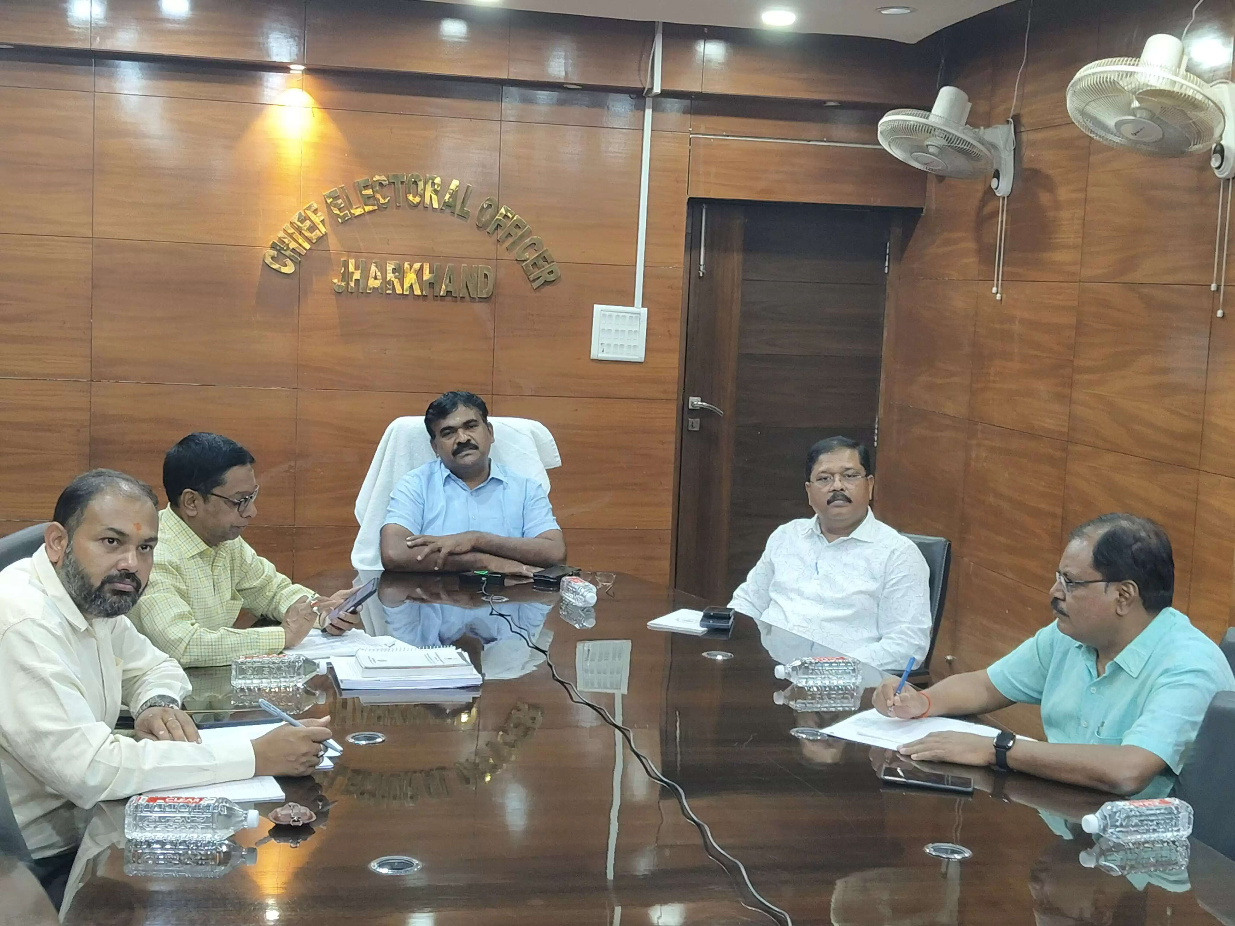 निर्वाचन आयोग के ट्रेनिंग कार्यक्रम में शामिल होगा झारखंड का 402 सदस्यीय दल