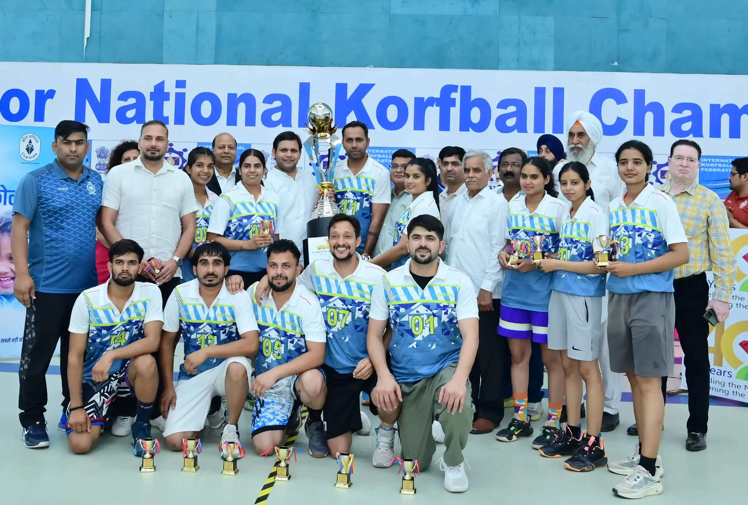 पलवल : राष्ट्रीय कॉर्फबॉल प्रतियोगिता में हरियाणा टीम रही विजेता