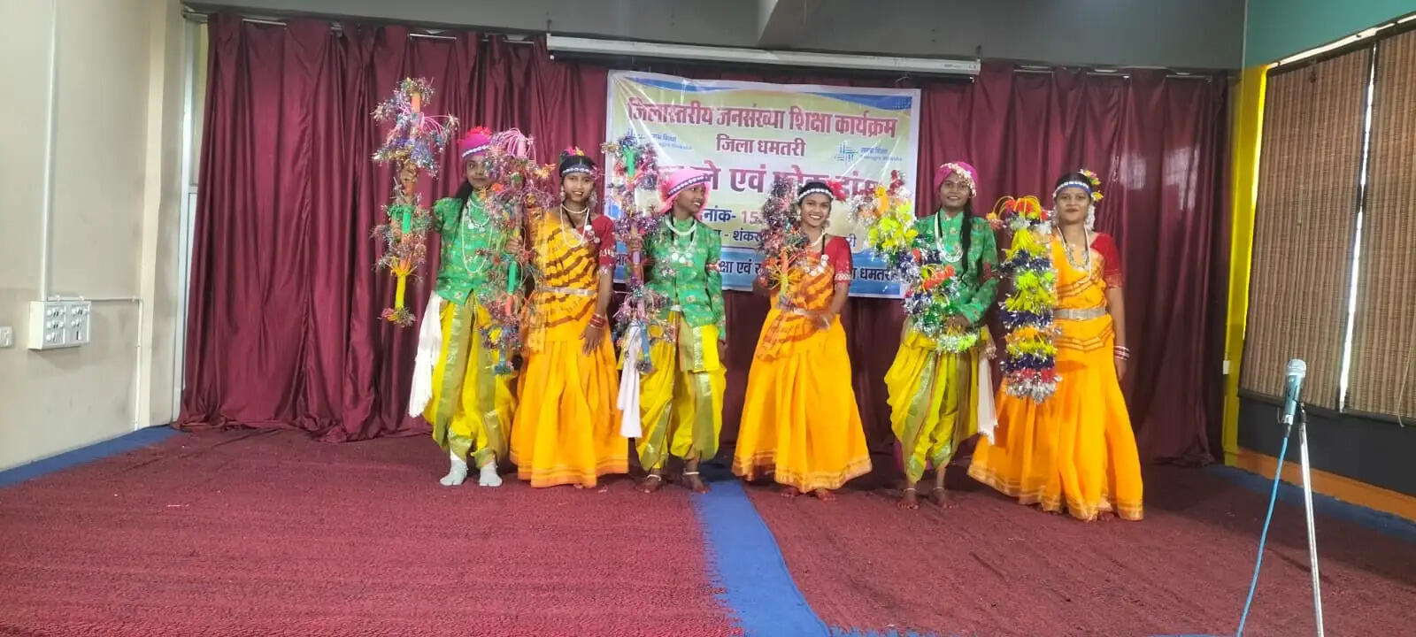 जनसंख्या शिक्षा कार्यक्रम में विद्यार्थियों ने दिखाई प्रतिभा
