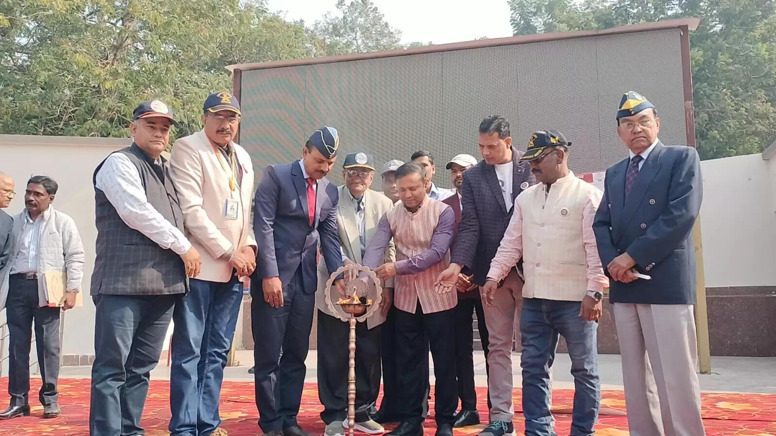 सशस्त्र झंडा दिवस पर शौर्य संवाद कार्यक्रम आयोजित