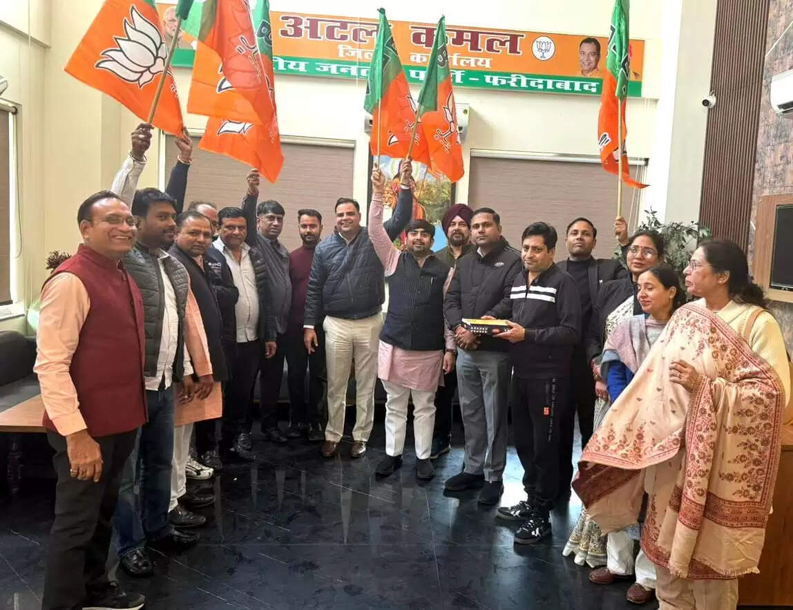 फरीदाबाद : नितिन नबीन के नेतृत्व में भाजपा को मिलेगी नई दिशा: पंकज पूजन रामपाल