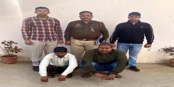 फरीदाबाद: इंश्योरेंस के पैसे हड़पने के लिए चोरी करवाया कैंटर, पुलिस ने पकड़ा