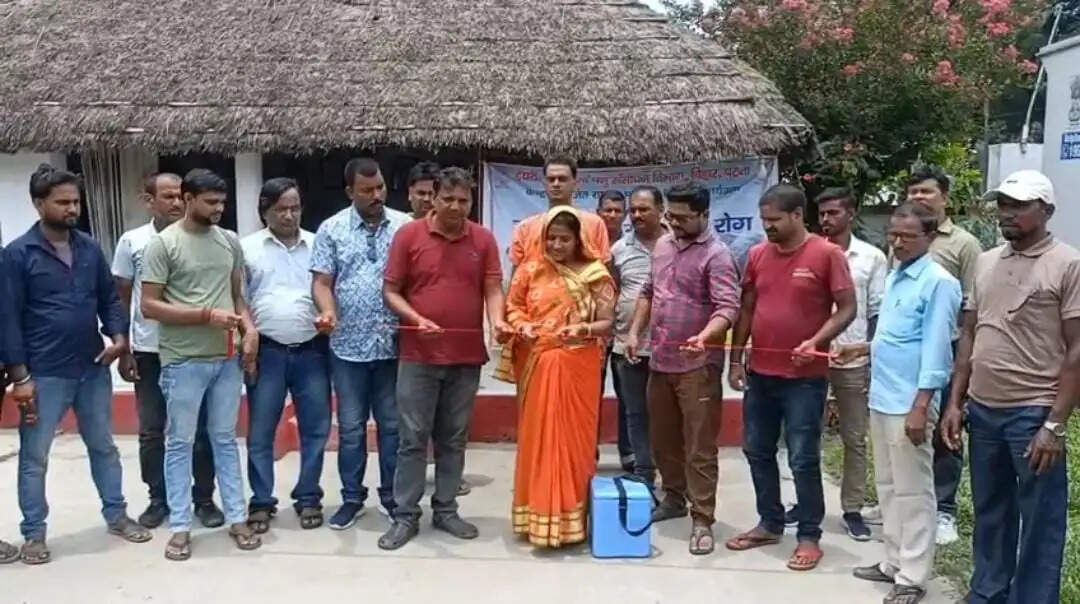 बसंतपुर में खुरपका-मुंहपका टीकाकरण अभियान शुरू, 45 दिनों तक घर-घर होगा पशुओं का मुफ्त टीकाकरण
