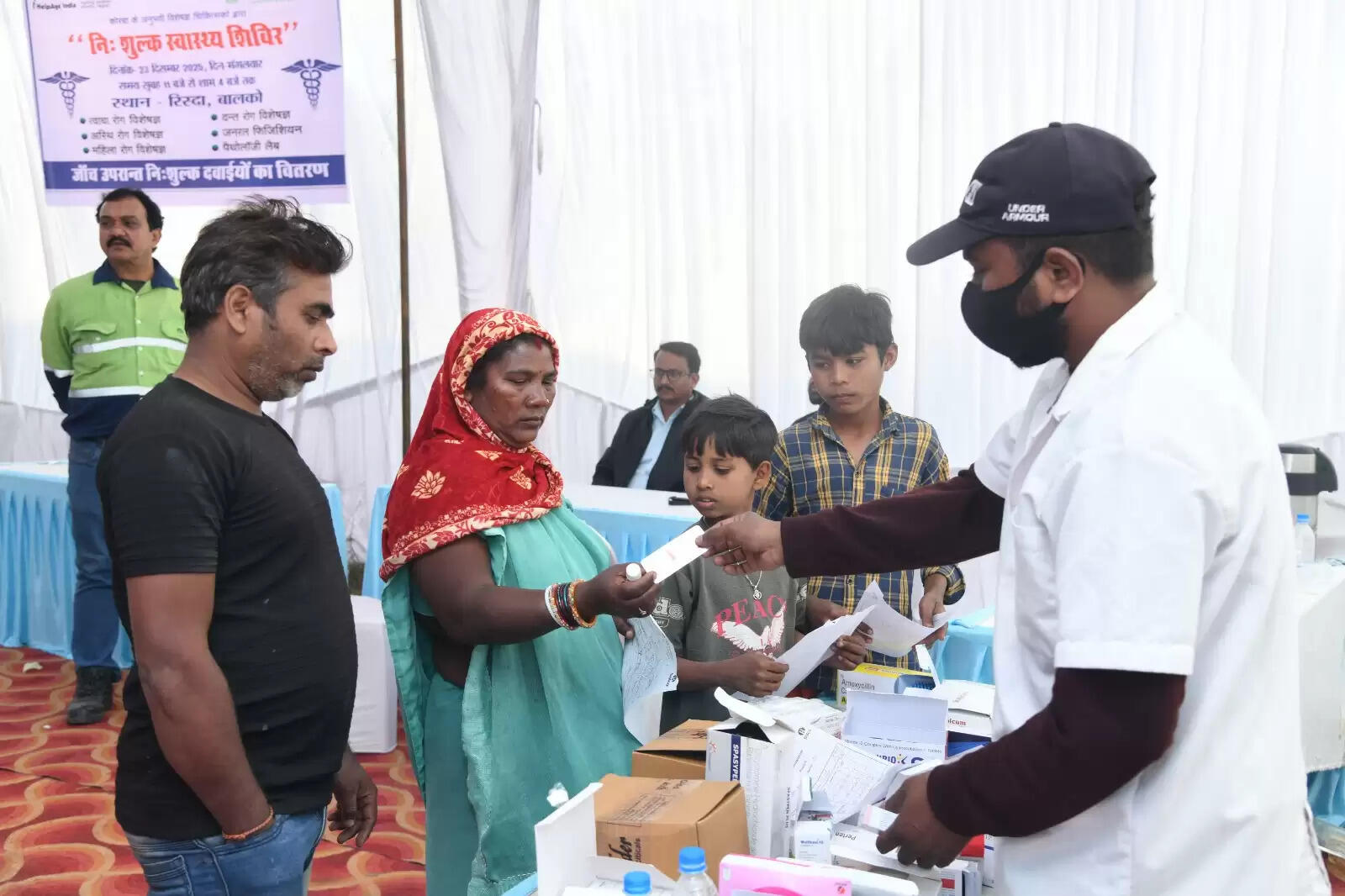 बालको ने किया मल्टी-स्पेशलिटी स्वास्थ्य शिविर का आयोजन