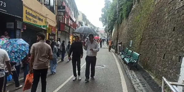 हिमाचल में कई जगह भारी वर्षा, 14 जुलाई तक अलर्ट