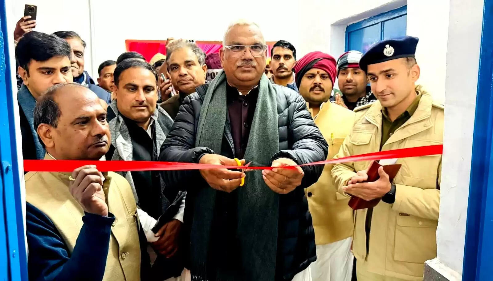 प्रभारी मंत्री ने धाैलपुर में किया डिजिटल लाईब्रेरी का किया शुभारंभ