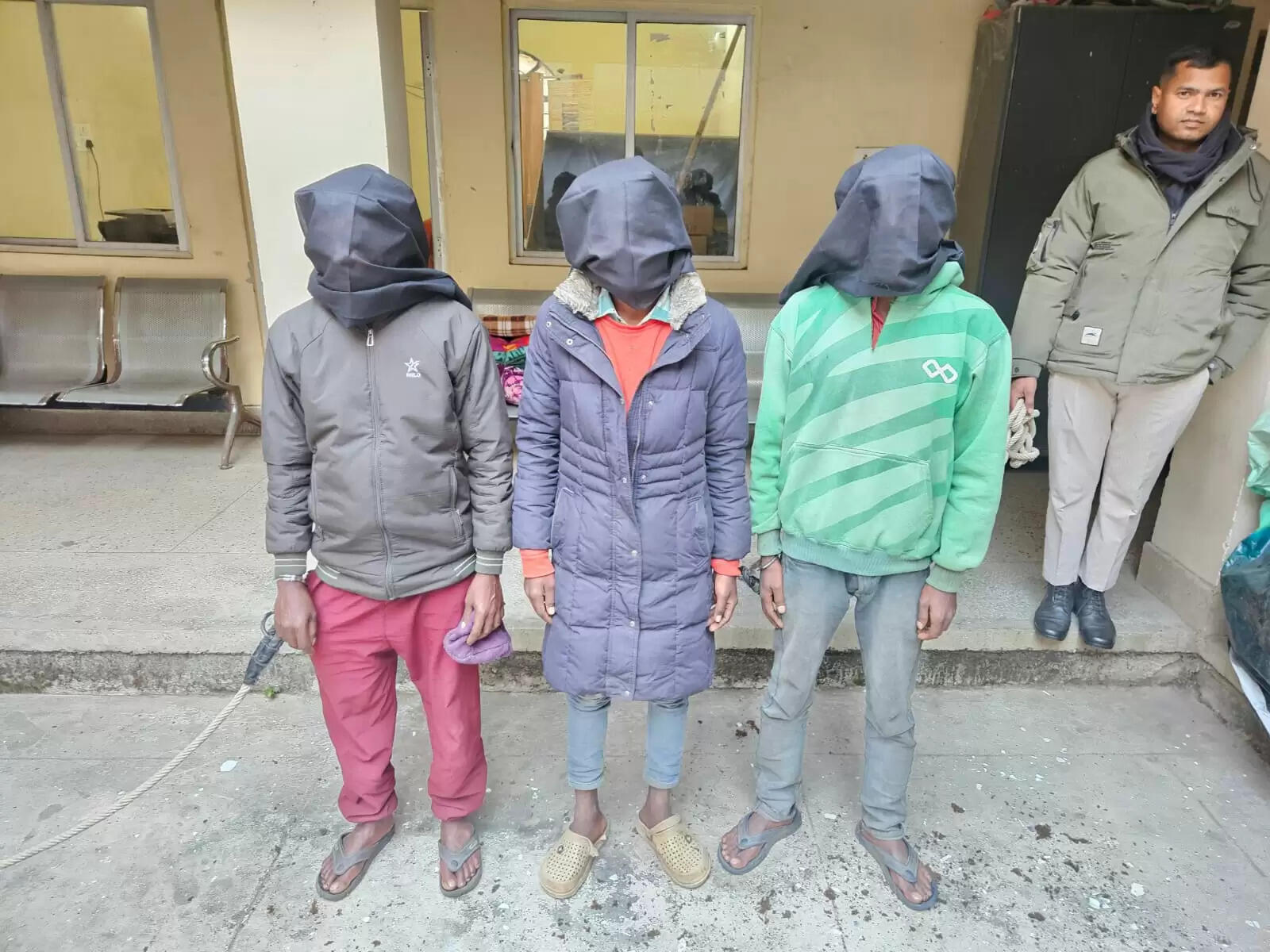 हत्या का खुलासा, चार गिरफ्तार