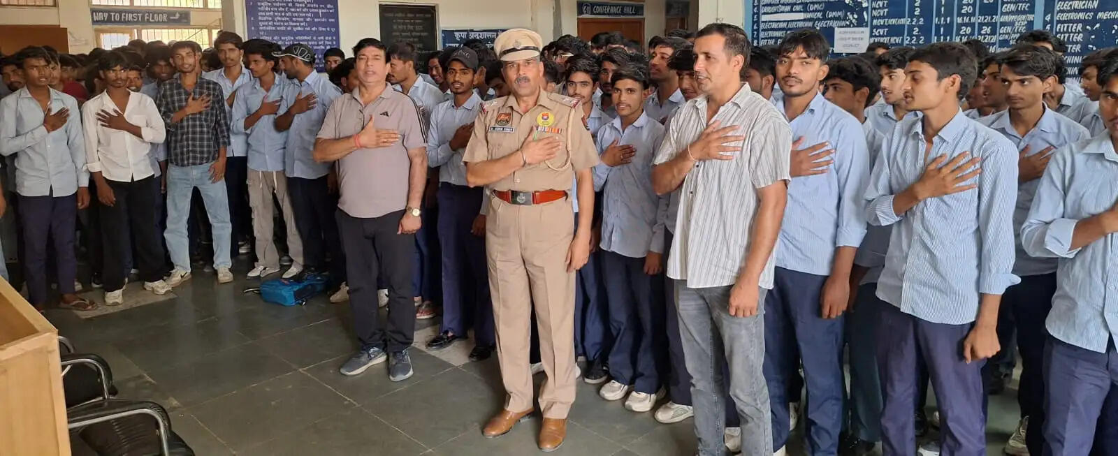 नूंह: डॉ. एपीजे अब्दुल कलाम के जीवन से प्रेरणा लें विद्यार्थी, नशे से रहें दूर : डॉ. अशोक वर्मा