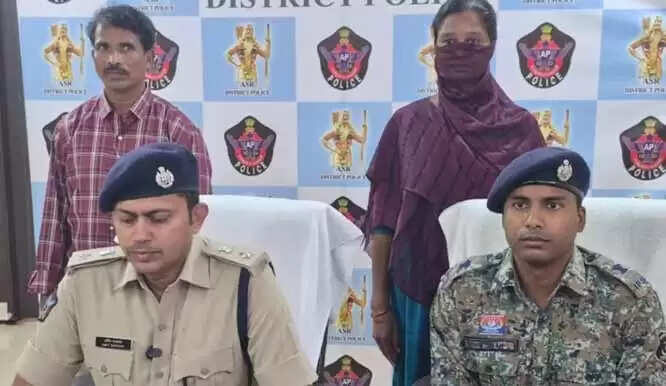 छत्तीसगढ़ के ताड़मेटला और झीरम कांड में शामिल रहे 33 लाख के इनामी नक्सली दंपति ने किया आत्मसमर्पण