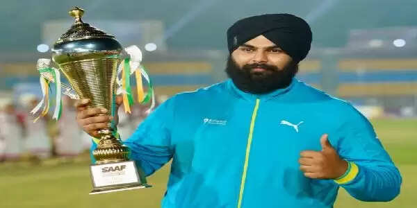 12वीं एशियन इंडोर एथलेटिक्स चैंपियनशिप 2026 के लिए मप्र के एथलीट समरदीप सिंह का चयन