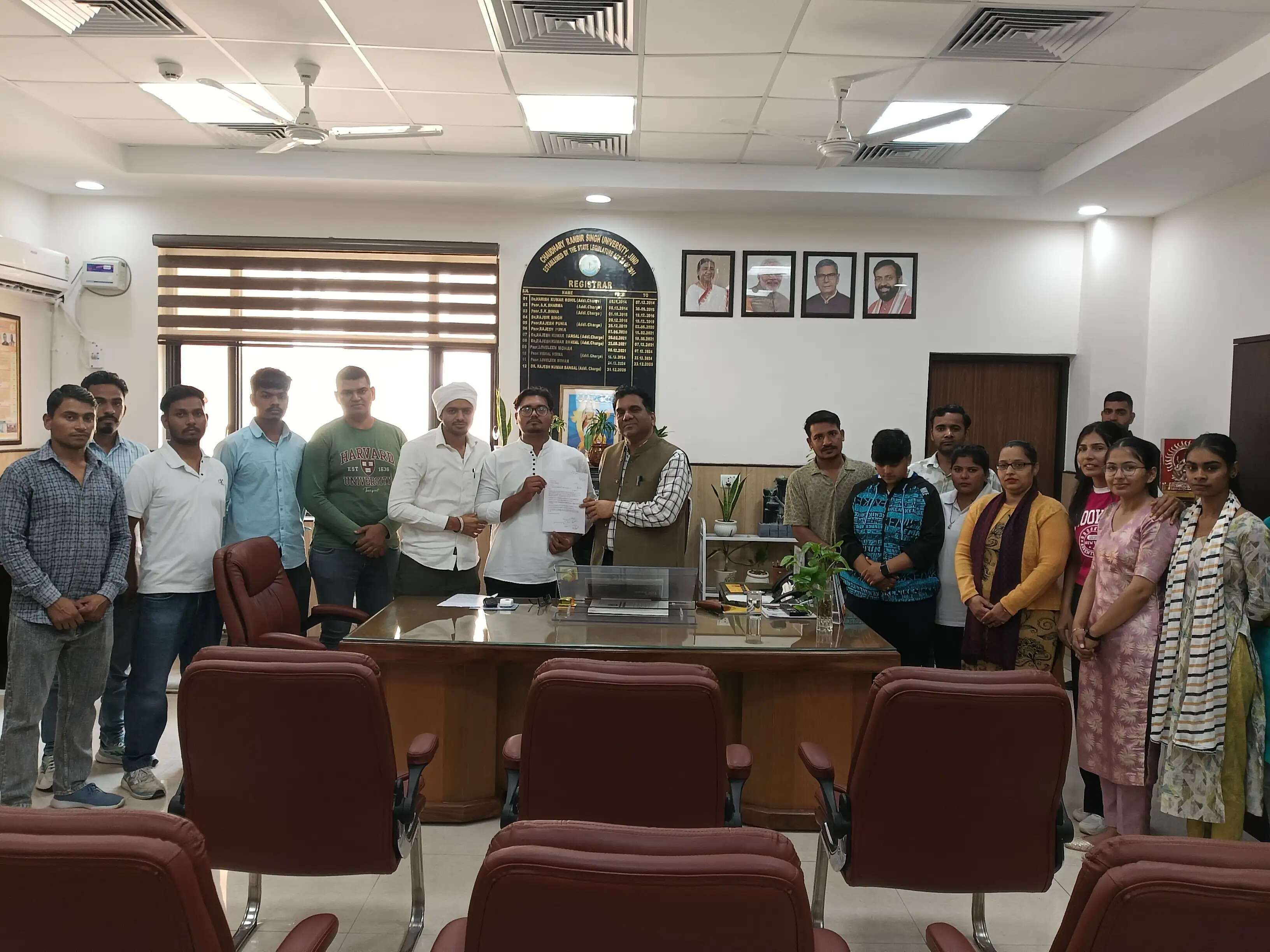 जींद : योग विज्ञान विभाग के घोषित परीक्षा परिणामों में छात्र एक विषय में फेल