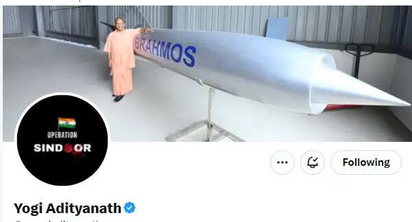 डीपी में ‘सिंदूर’ और कवर पर ‘ब्रह्मोस’ से मुख्यमंत्री योगी ने दी 'दुश्मन' को चेतावनी
