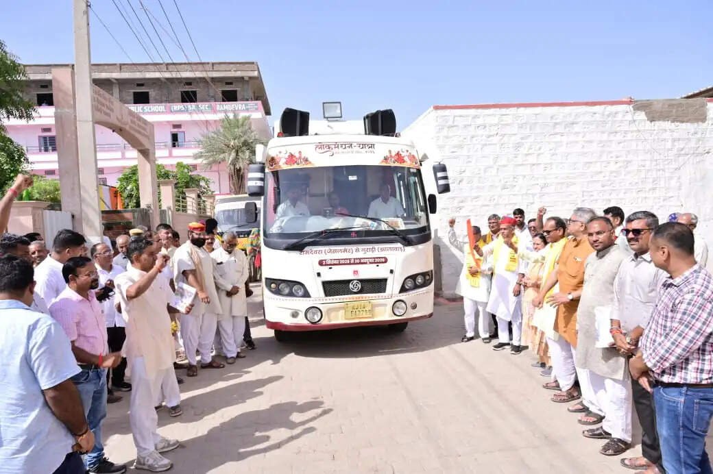 लोकमंथन यात्रा का डिडाणिया में भव्य स्वागत, नशामुक्ति और पॉलीथीन मुक्त गांव का लिया संकल्प