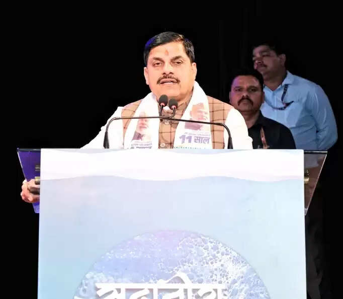 सदानीरा समागम में मुख्‍यमंत्री मोहन बोले- अपने यहां तो जल के बिना संकल्प पूरा नहीं होता