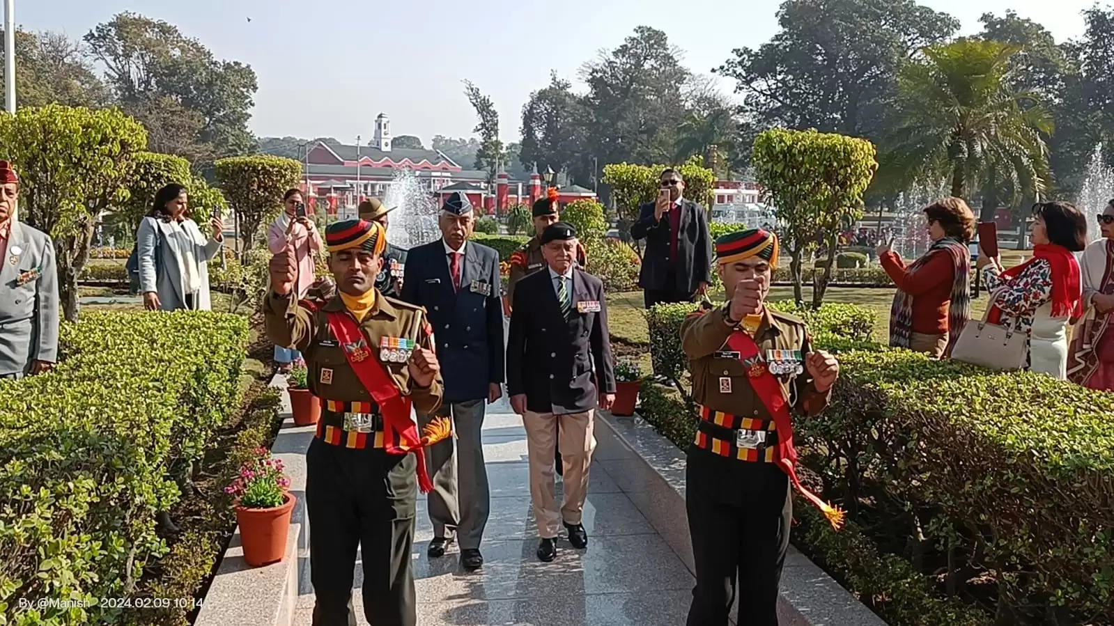 हीरक जयंती समारोह में पूर्व अधिकारियों ने बीते दिनों को किया याद