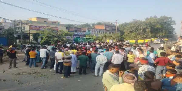 वाहन की चपेट में आने से मजदूर की मौत