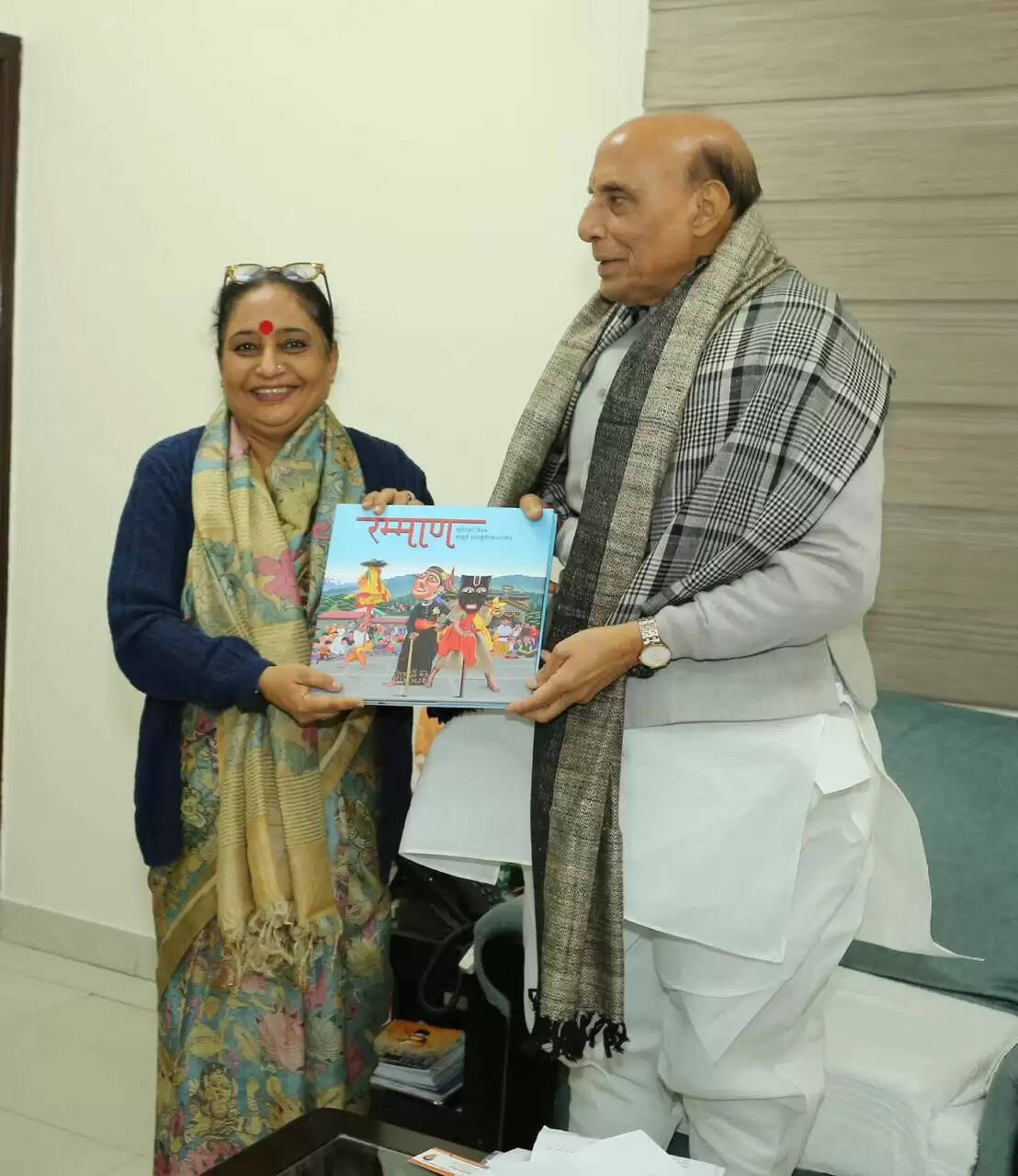 विधानसभा अध्यक्ष ने केंद्रीय रक्षा मंत्री से की मुलाकात