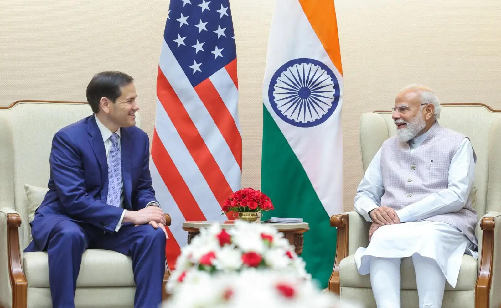 अमेरिकी विदेश मंत्री रूबियो ने प्रधानमंत्री से की मुलाकात, ट्रंप की ओर से व्हाइट हाउस आने का दिया न्योता