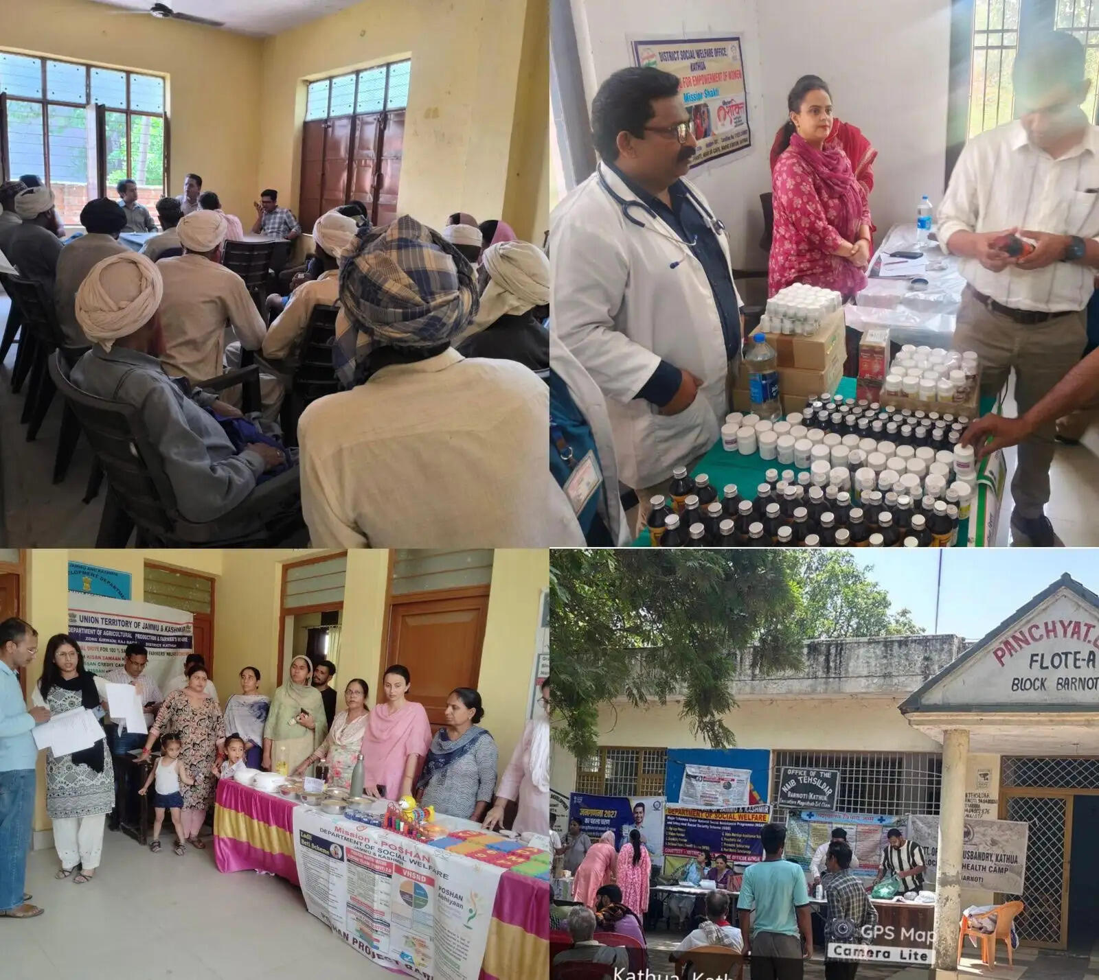 जन भागीदारी से सशक्त होगा जनजातीय समाज-बरनोटी ब्लॉक में जनभागीदारी कैंपों की श्रृंखला आयोजित