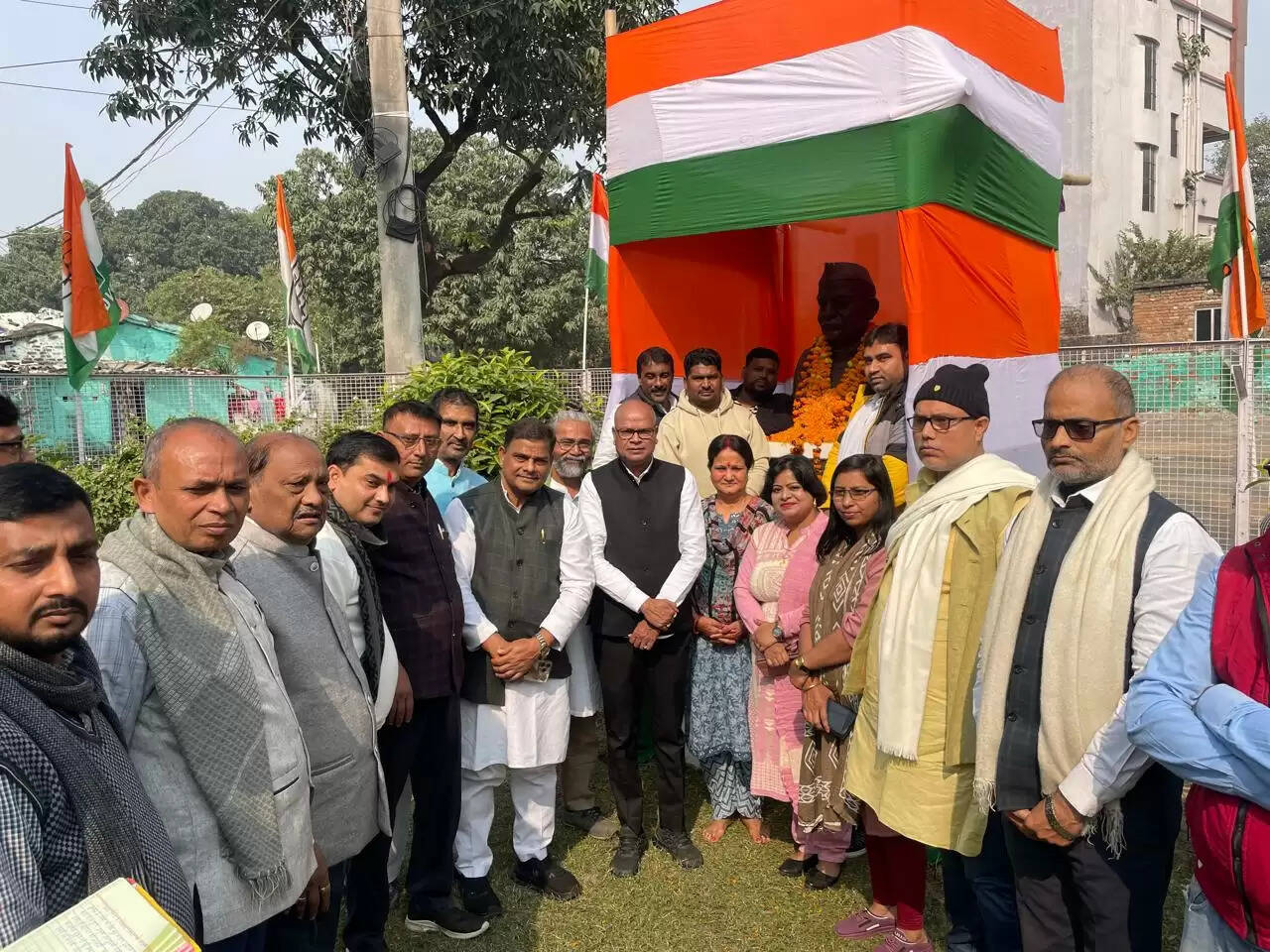 सदाकत आश्रम में मनाई गयी राजेंद्र बाबू की जयंती