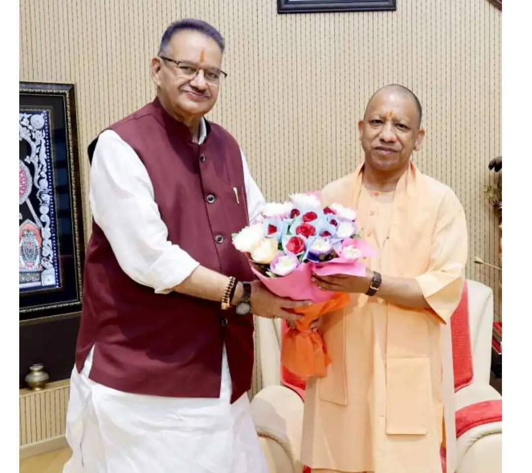 उत्तराखंड के कृषि मंत्री ने मुख्यमंत्री योगी से की शिष्टाचार भेंट