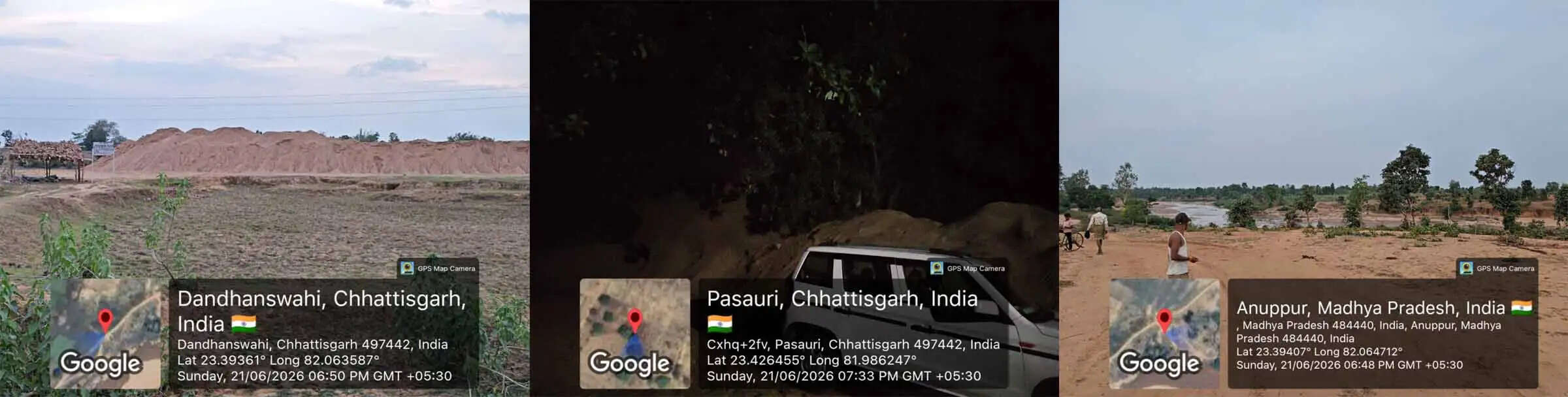 रायपुर : मुख्यमंत्री के निर्देश पर अवैध रेत खनन और भंडारण के विरुद्ध लगातार हो रही सख्त कार्रवाई