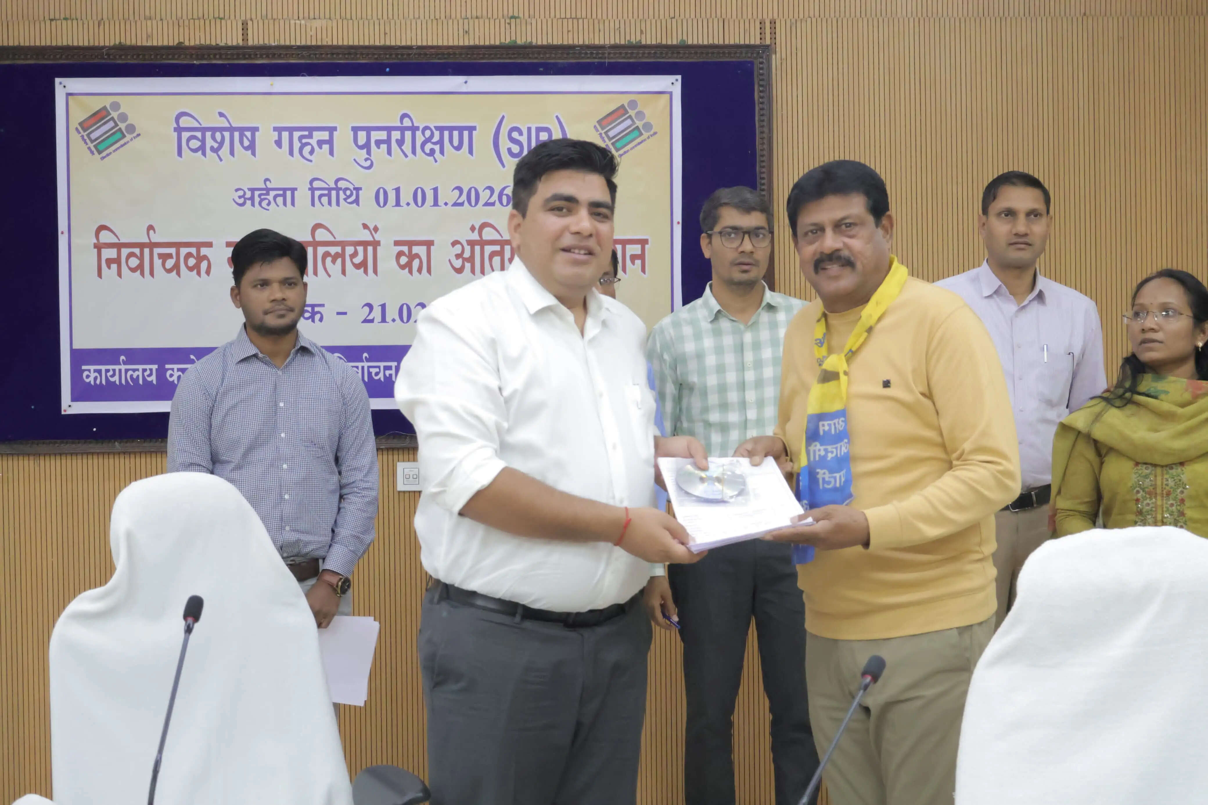 कोरबा जिले में फोटोयुक्त निर्वाचक नामावली का अंतिम प्रकाशन,मतदाता संख्या 8.18 लाख के पार