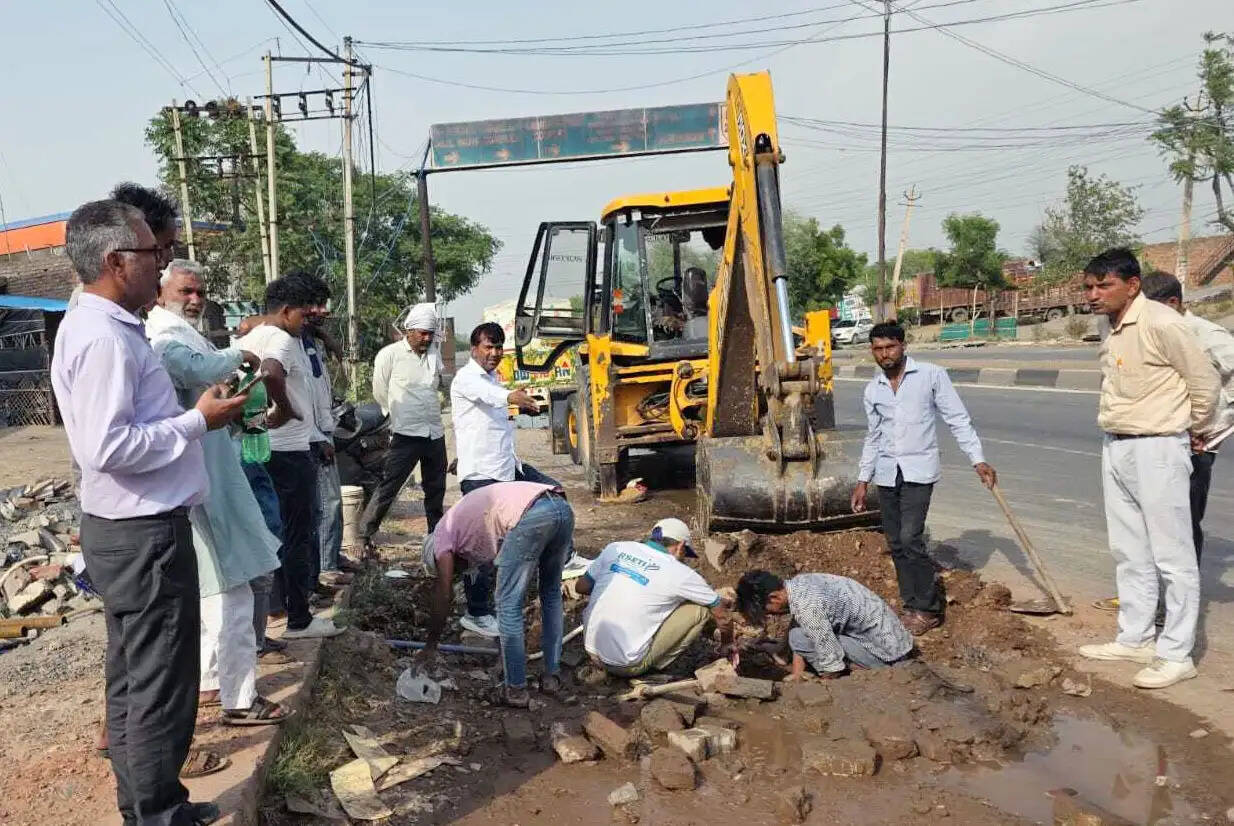 नूंह: जिला प्रशासन ने पेयजल के 53 अवैध कनेक्शन काटे