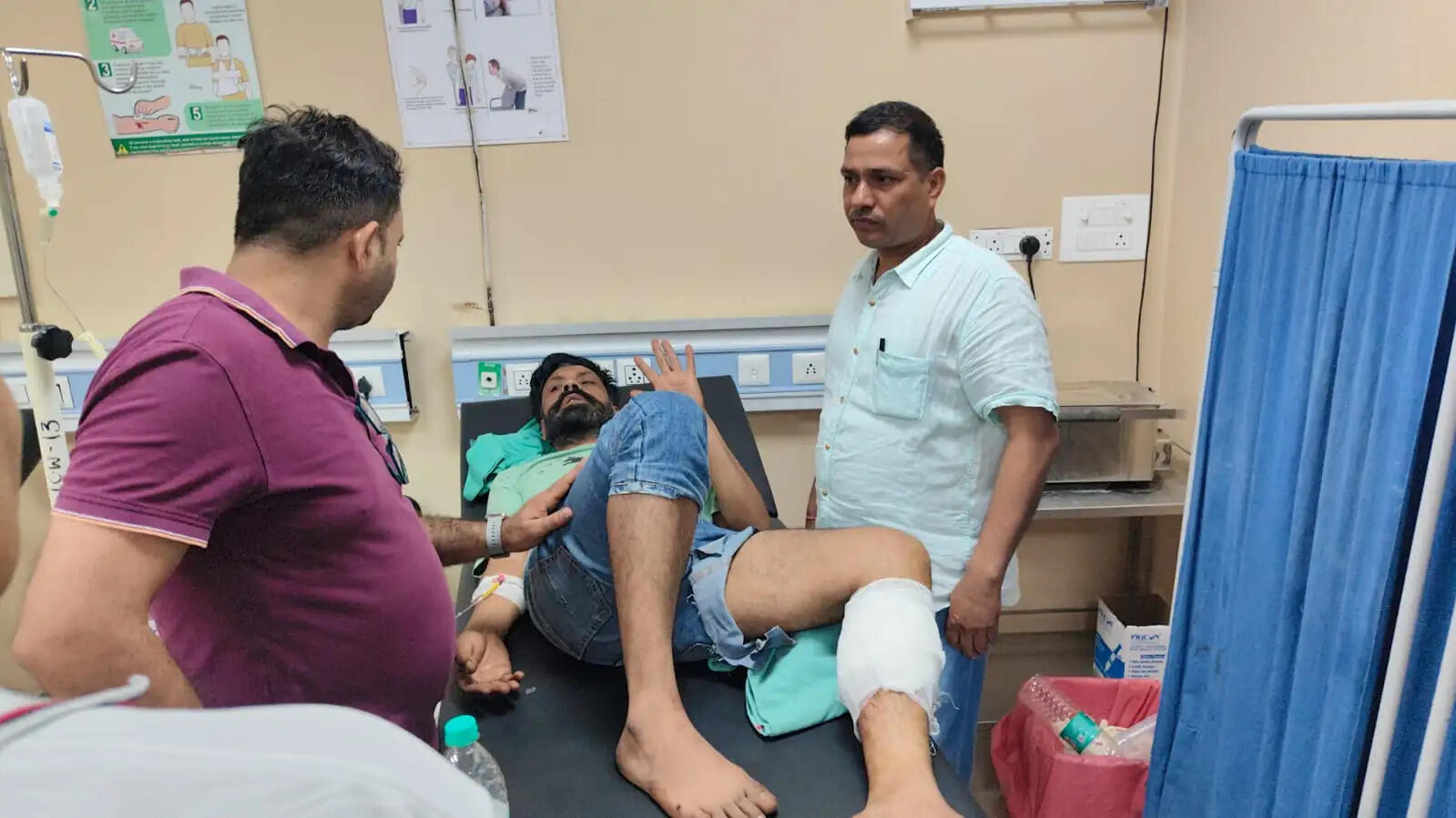 जींद : मुठभेड़ के बाद रंगदारी मांगने के दो आरोपित गिरफ्तार