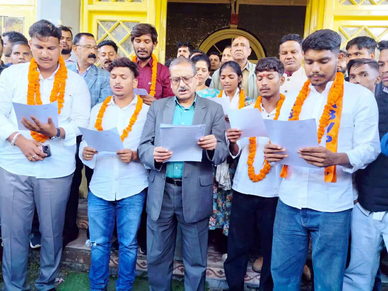 कुमाऊं विश्वविद्यालय में छात्र महासंघ पद पर निर्विरोध हुआ सभी पदों पर निर्वाचन