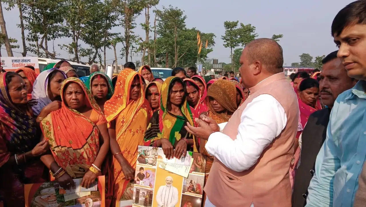 जन-जन तक केंद्र सरकार की योजनाओं का लाभ पहुंचाने के उद्देश्य से जारी है विकसित भारत संकल्प यात्रा: सांसद