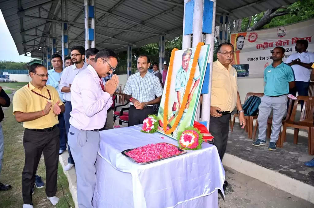 राष्ट्रीय खेल दिवस पर बरेका में याद किए गए मेजर ध्यानचंद, दी गई श्रद्धांजलि