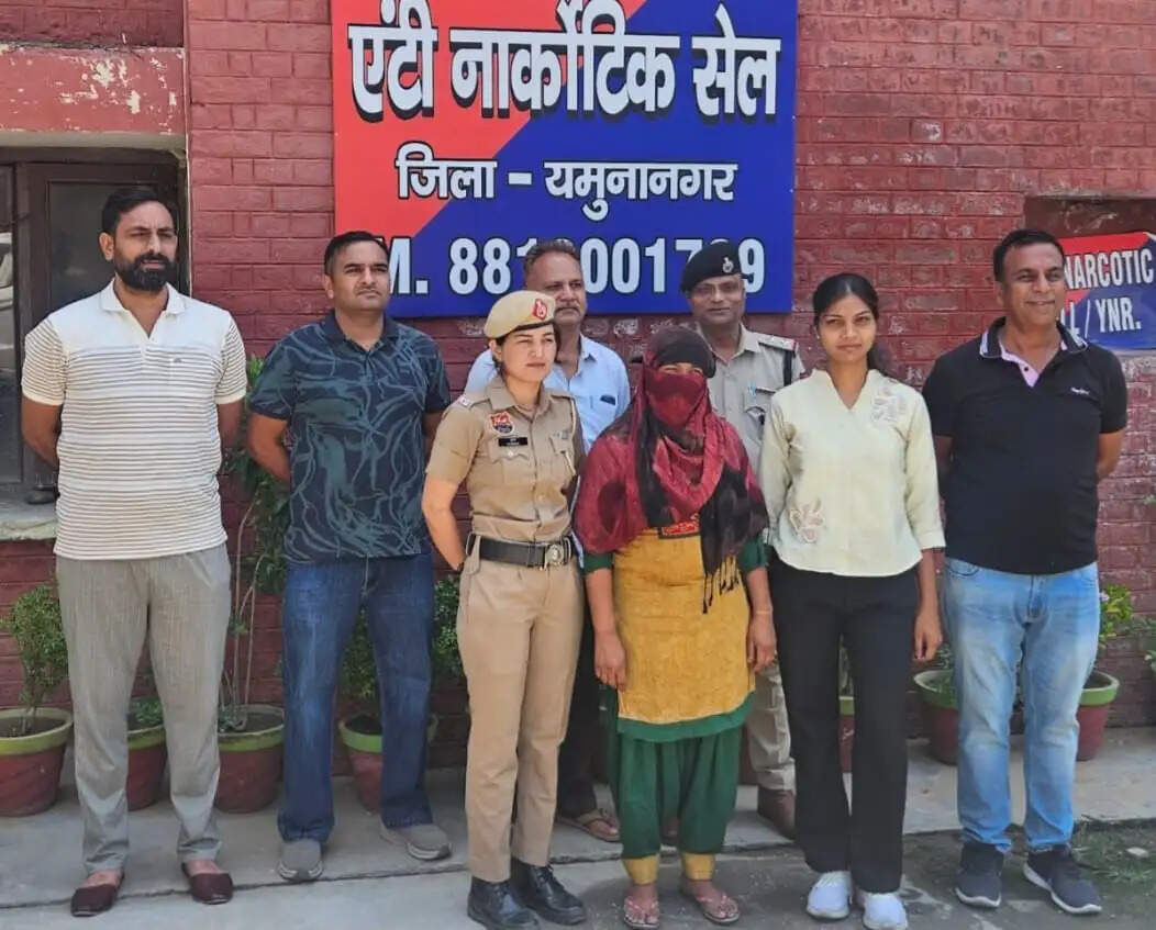 यमुनानगर पुलिस ने महिला नशा तस्कर को हेरोइन के साथ किया गिरफ्तार