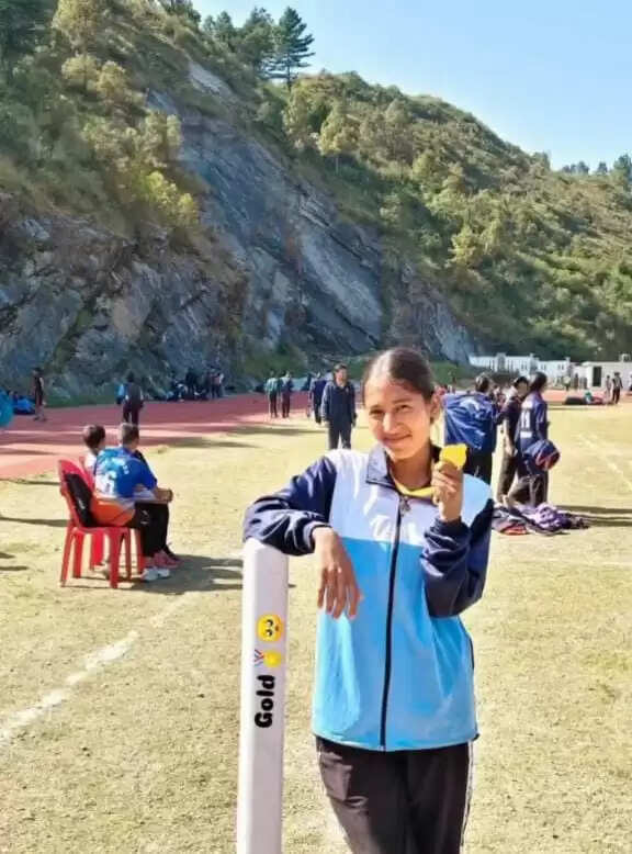 सिमरन का राष्ट्रीय स्तरीय प्रतियोगिता में हुआ चयन