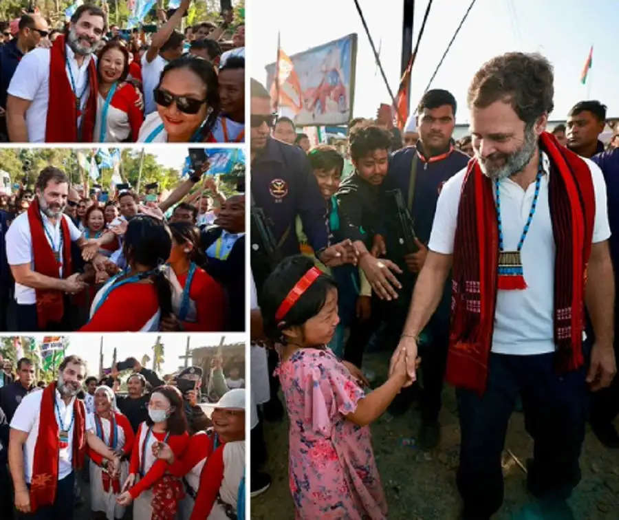 भारत जोड़ो न्याय यात्रा: राहुल गांधी पहुंचे इटानगर