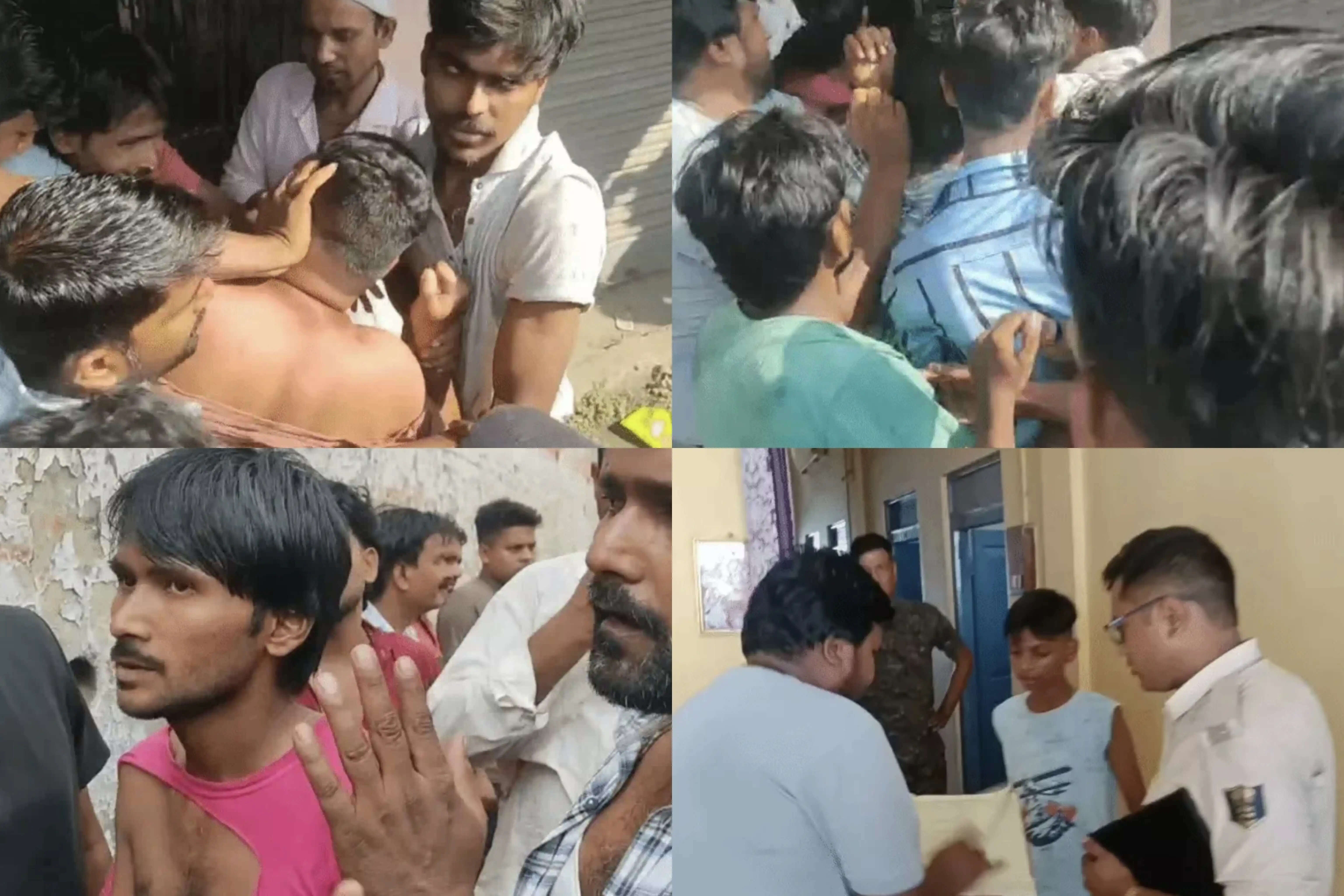 होटल में विवाद ने लिया हिंसक रूप, एनएच-27 पर एक घंटे तक अफरा-तफरी