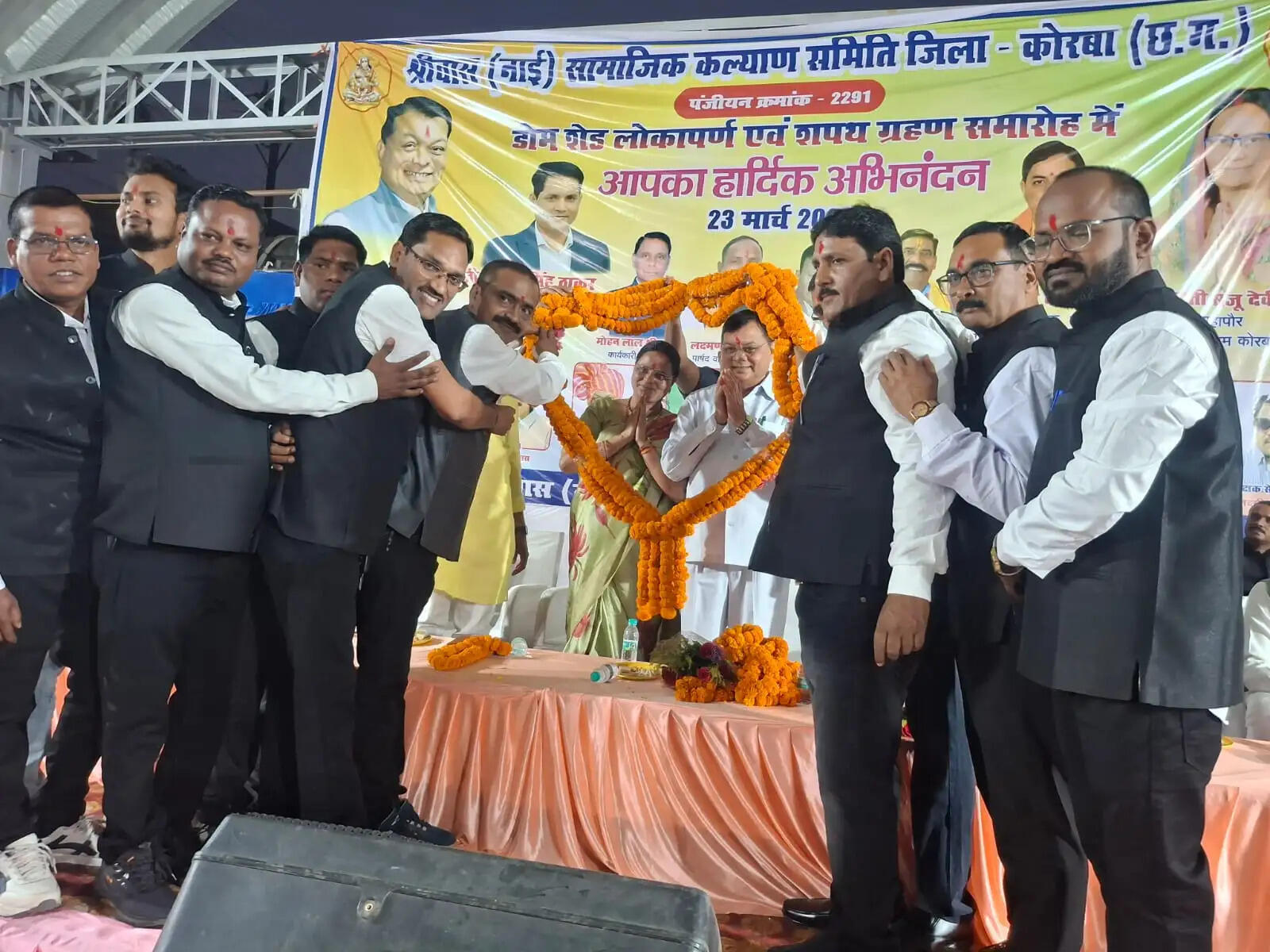 अंजनीकुंज में नवनिर्मित डोम का लोकार्पण, जनसेवा को किया गया समर्पित