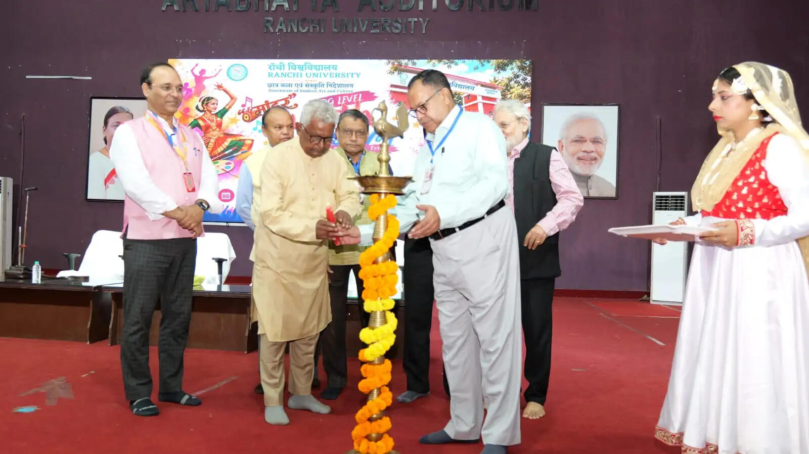 रांची विवि में युवा महोत्सव का शुभारंभ, बोली कुलपति खेल कूद और कला संस्कृति हमारे आधारभूत तत्व