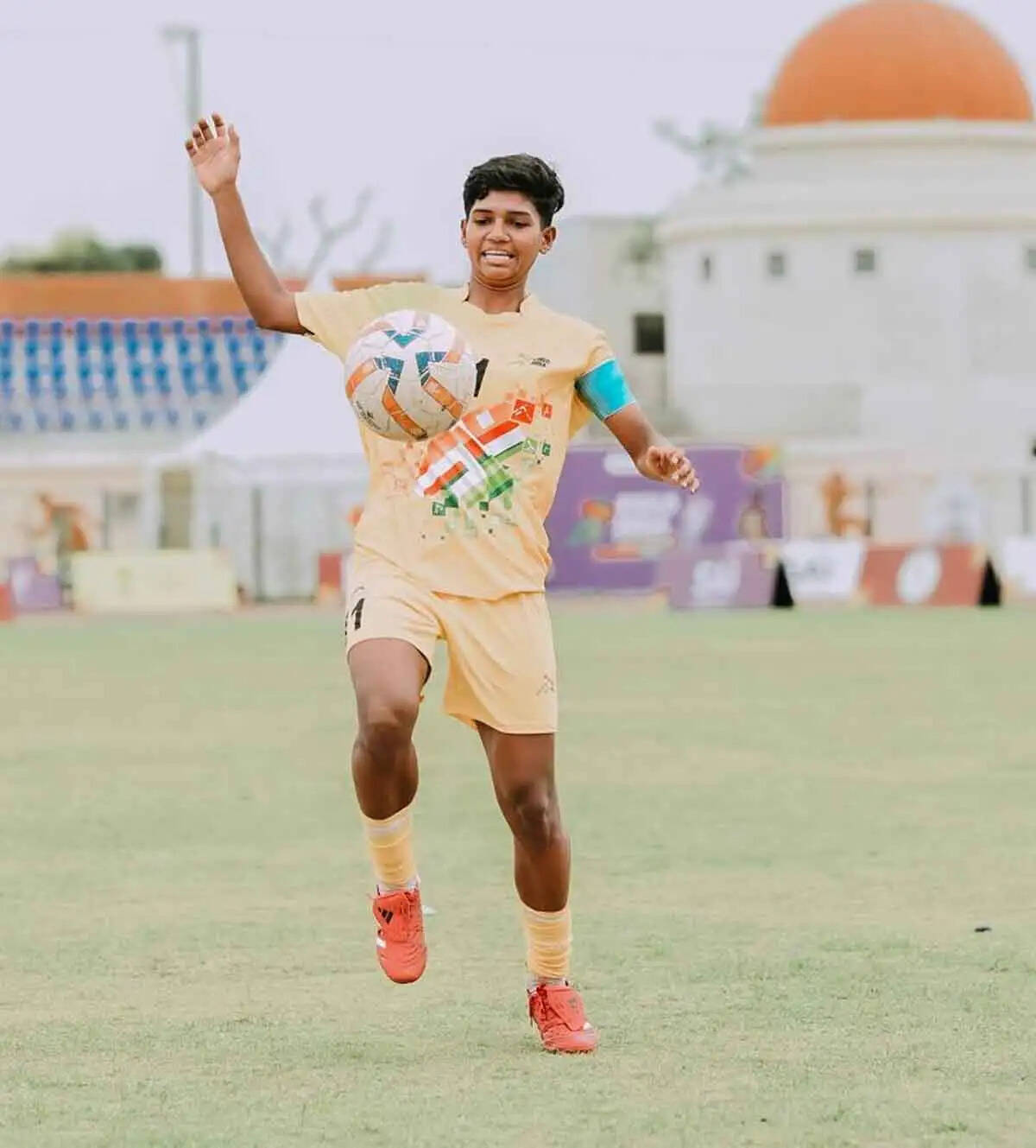 खेलो इंडिया ट्राइबल गेम्स : बालिका&nbsp;फुटबॉल&nbsp;टीम&nbsp;में&nbsp;छत्तीसगढ़&nbsp;की&nbsp;धमाकेदार&nbsp;जीत&nbsp;, अरुणाचल प्रदेश काे&nbsp;हराकर&nbsp;फाइनल&nbsp;में&nbsp;बनाई&nbsp;जगह