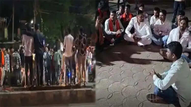 राजधानी में दाे पक्षाें के बीच चले लाठी-डंडे, पुलिस ने संभाला माेर्चा