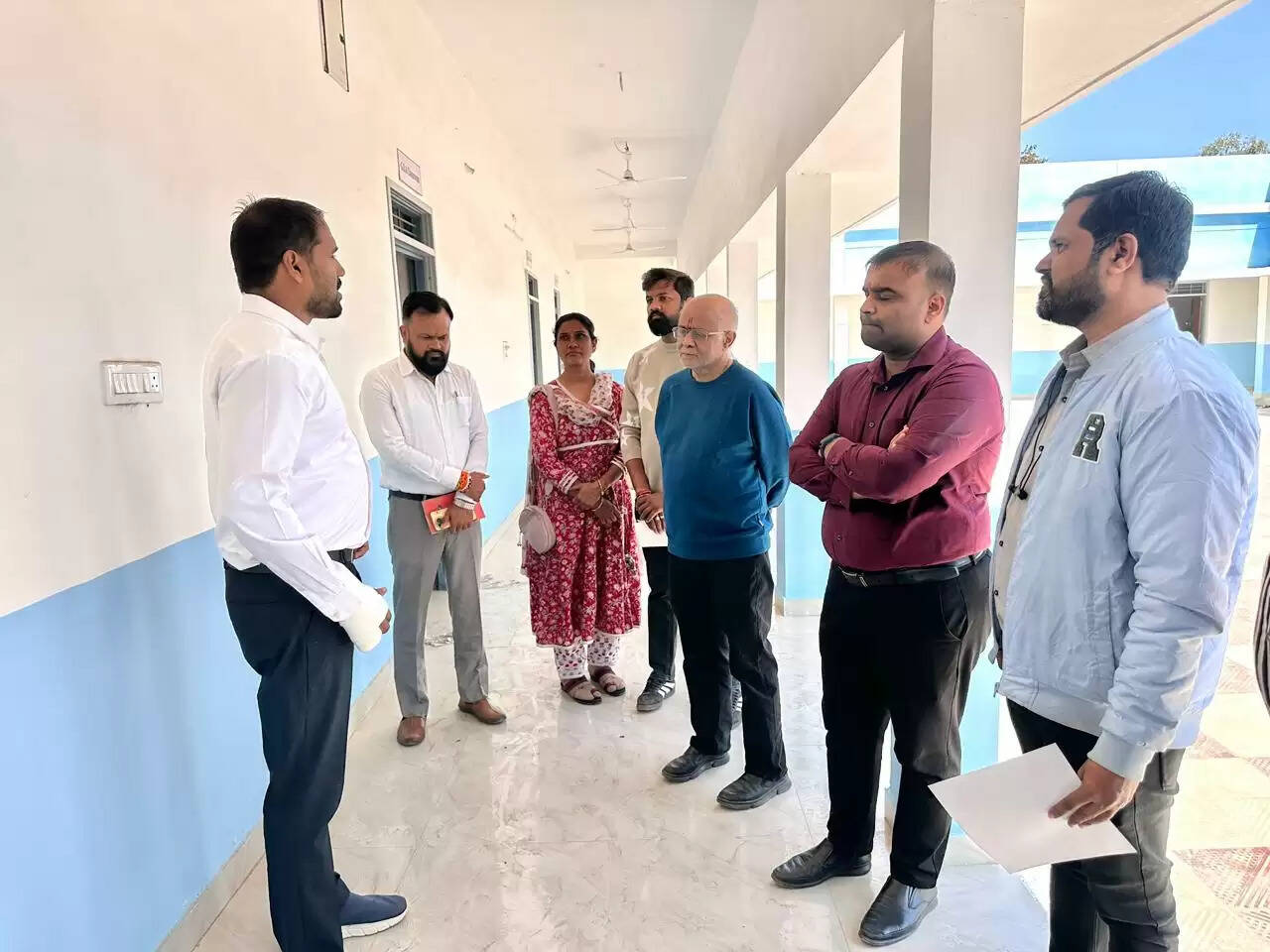 धमतरी : कलेक्टर अबिनाश मिश्रा ने कौशल प्रशिक्षण केंद्र मधुरिमा गुरुकुल का किया औचक निरीक्षण